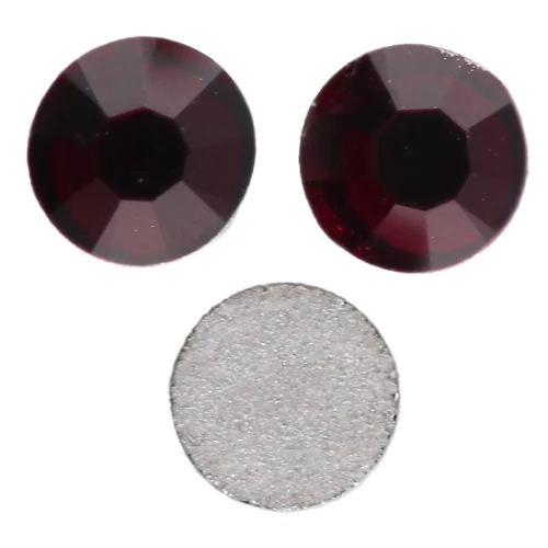 Preciosa 2 mm Crystal Hotfix Rhinestones - Vivid Siam x36