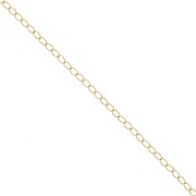Cable chain chain 2.7mm Gold filled x 50cm|raw }}