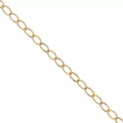 Cable chain chain 2mm Gold filled x 50cm