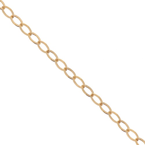 Cable chain chain 2mm Gold filled x 50cm