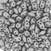 MiniDuo 2x4mm Pastel Grey Pearl x10g