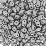 MiniDuo 2x4mm Pastel Grey Pearl x10g