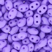 MiniDuo 2x4mm Opaque Violet Silk Mat x10g