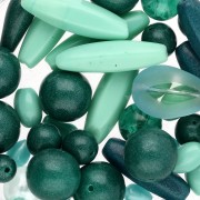 Bohemian pearl assortment - Mix Sea Green x50g