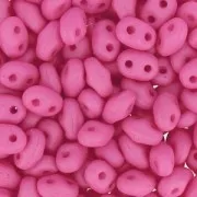 MiniDuo 2x4mm Saturated Neon Pink x10g