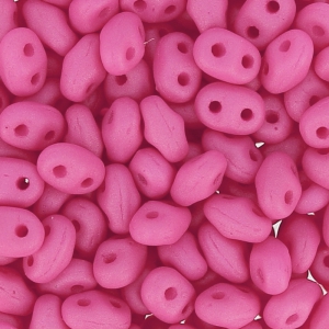 MiniDuo 2x4mm Saturated Neon Pink x10g