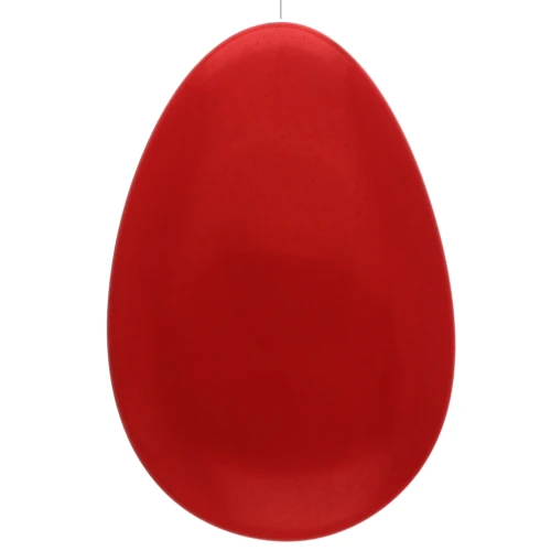 50x33 mm resin semi-pierced drop bead - Red x1