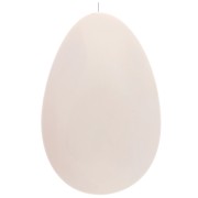 50x33 mm resin semi-pierced bead drop - Ecru x1