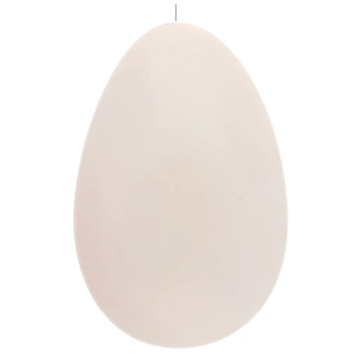 50x33 mm resin semi-pierced bead drop - Ecru x1