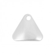 Sterling Silver 925 triangle charms 8mm x4