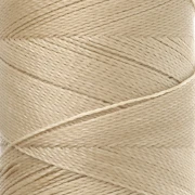 Linhasita Waxed Yarn Spool for Micro Macramé, 0.5 mm - Dark Cream (762) x 335 m