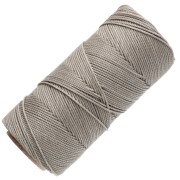 Linhasita Waxed Yarn Spool for Micro Macramé, 1.5 mm - Greige (4) x 116 m|raw }}