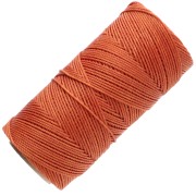 Linhasita Waxed Yarn Spool for Micro Macramé, 1.5 mm - Topaz (30) x 116 m