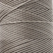 Linhasita Waxed Flat Yarn Spool for Macramé, 1.4 mm - Greige (4) x 167 m
