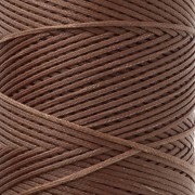 Linhasita Waxed Flat Yarn Spool for Macramé, 1.4 mm - Wood (21) x 167 m