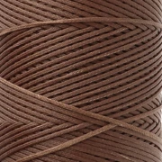 Linhasita Waxed Flat Yarn Spool for Macramé, 1.4 mm - Wood (21) x 167 m