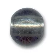 Silver foil rounds  16mm Black Diamond x4