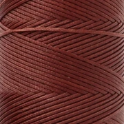 Linhasita Waxed Flat Yarn Spool for Macramé, 1.4 mm - Old Copper (25) x 167 m