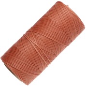 Linhasita Waxed Flat Yarn Spool for Macramé, 1.4 mm - Terracotta (35) x 167 m