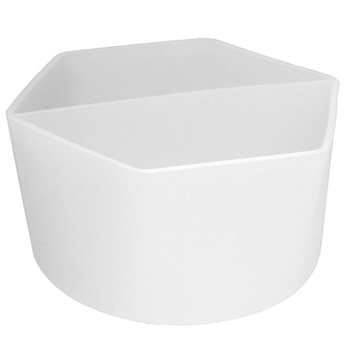 2-compartment silicone beaker for mixing resin - Transparent x1