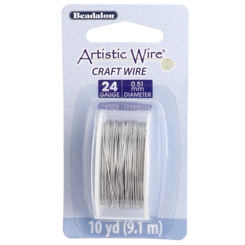 0.51 mm Artistic Wire - Stainless steel 304 x9.1m