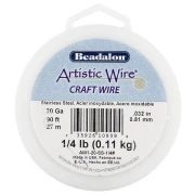 0.81 mm Artistic Wire - 304 Stainless Steel x27m