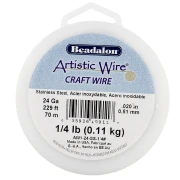0.51 mm Artistic Wire - Stainless steel 304 x70m