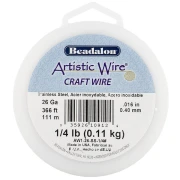 0.41 mm Artistic Wire - Stainless steel 304 x111m