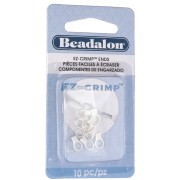 Wire end ferrules - Silver x10