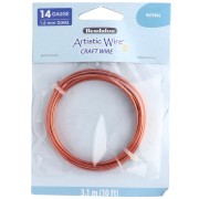 Round copper wire 1.6 mm Artistic Wire - Natural x3.1m|raw }}