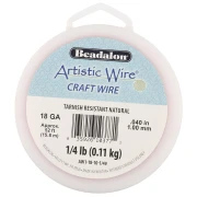 Round copper wire 1 mm Artistic Wire - Natural x15.8m