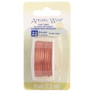 Round copper wire 0.64 mm Artistic Wire - Natural x7.3m