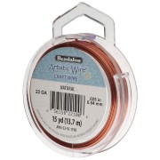 Round copper wire 0.64 mm Artistic Wire - Natural x13.7m|raw }}