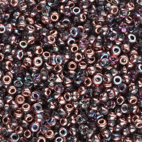 Rocaille Miyuki 11/0 55020 - Crystal Copper Rainbow x8g