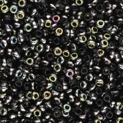 Rocaille Miyuki 11/0 55038 - Black Vitrail x8g|raw }}