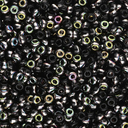 Rocaille Miyuki 11/0 55038 - Black Vitrail x8g