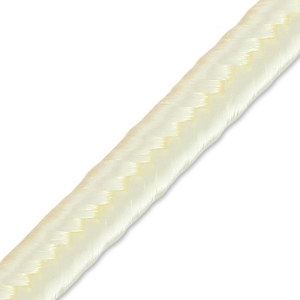 French made rigid viscose soutache 3.5 mm Ecru x4.8 m