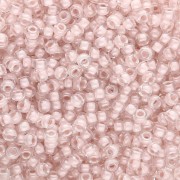 Miyuki 11/0 Seed beads 215 - Blush Lined Crystal x8g