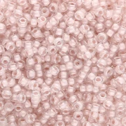 Miyuki 11/0 Seed beads 215 - Blush Lined Crystal x8g