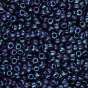 Miyuki 11/0 Seed beads 1899 - Opaque Eggplant Luster x8g