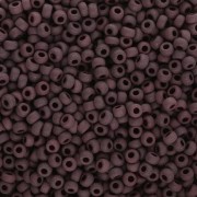 Miyuki 11/0 Seed beads 409F - Opaque Chocolate Mat x8g