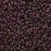Miyuki 11/0 Seed beads 409F - Opaque Chocolate Mat x8g