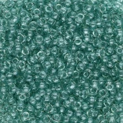 Miyuki 11/0 Seed beads 2445 - Transparent Sea Foam Luster x8g