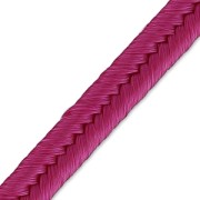 French-made rigid viscose soutache 3.5 mm Magenta x4.8 m
