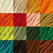 French-made rigid viscose soutache 3.5 mm Magenta x4.8 m