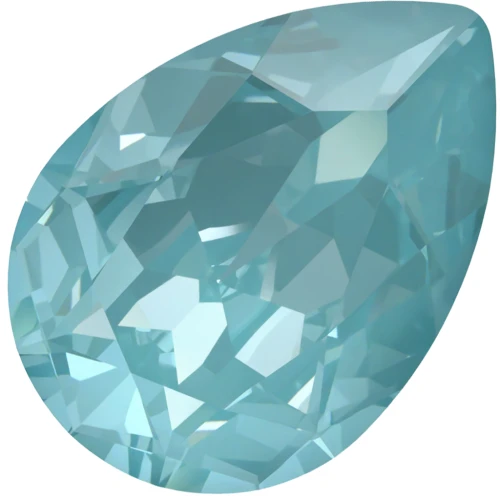 Cabochon PureCrystal 4320 14x10 mm - Crystal Paradise Blue Lux x1