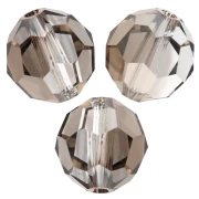 Round bead PureCrystal 5000 8 mm - Crystal Bronze x1