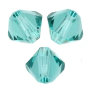 PureCrystal spinning tops 5328 4 mm - Reinvented Caribbean Green x50