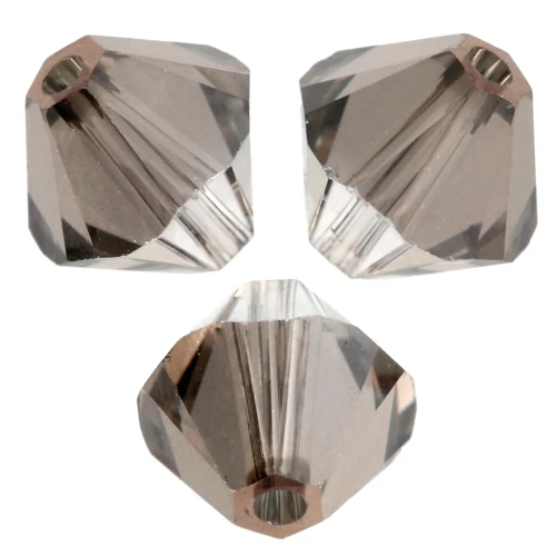 Crystal spinning tops PureCrystal 5328 6 mm - Crystal Bronze x20