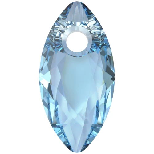 Pendant PureCrystal Marquise Cut 6437 9x4.5 mm - Aquamarine x1